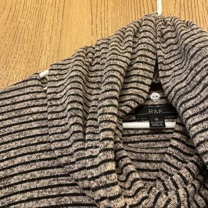 R&K Striped Sweater Dress, Sz 10